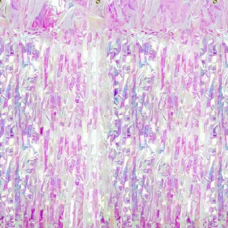 Backdrop iridescent 0.9 x 2.5m