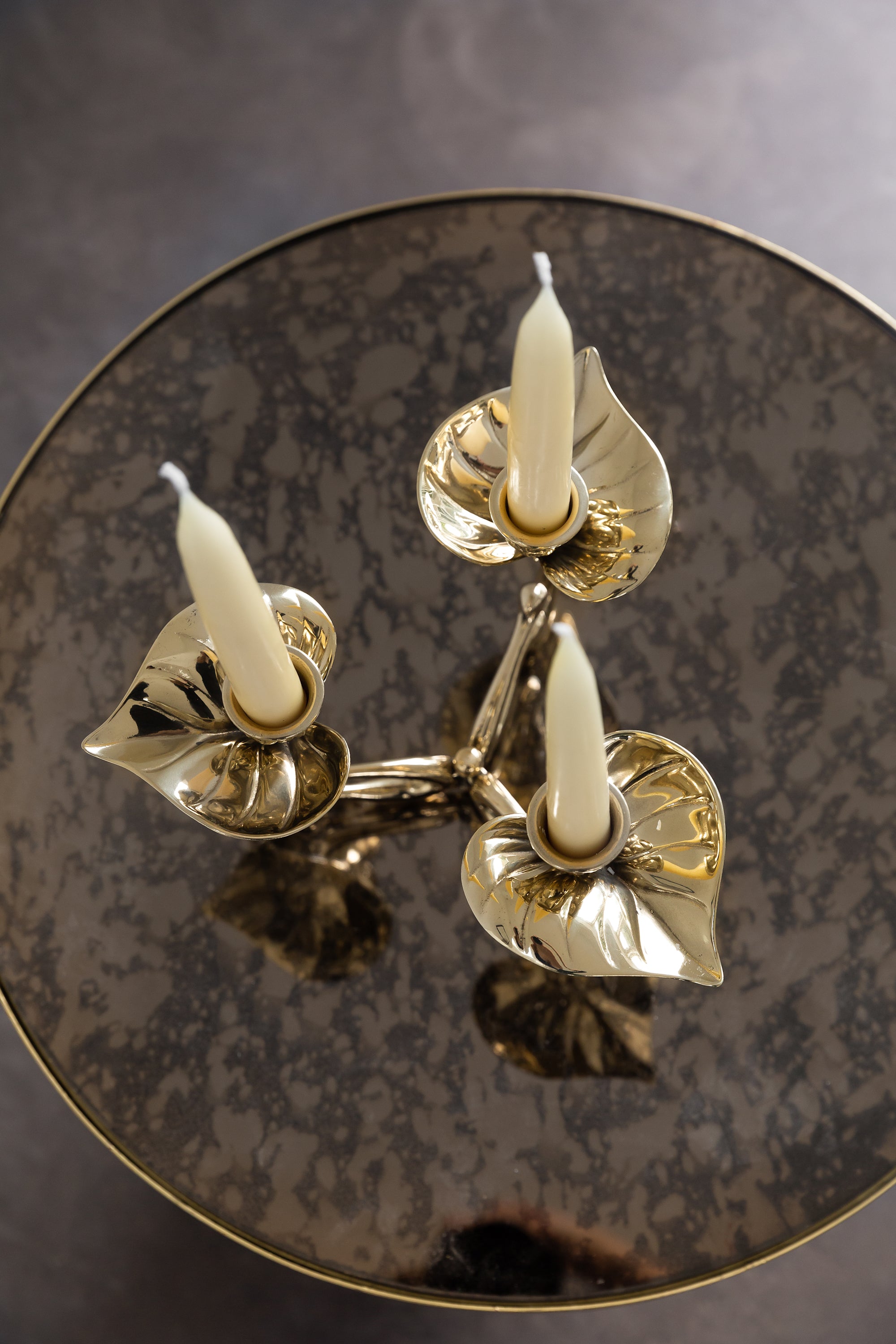 Italian Art Deco lysestager (2,3 cm candle)