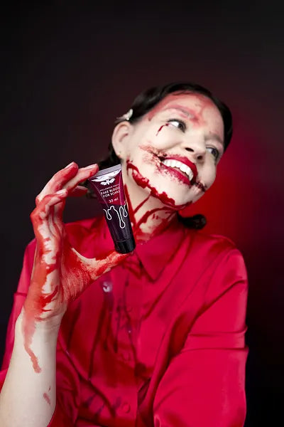 Kunstigt blod til Halloween makeup