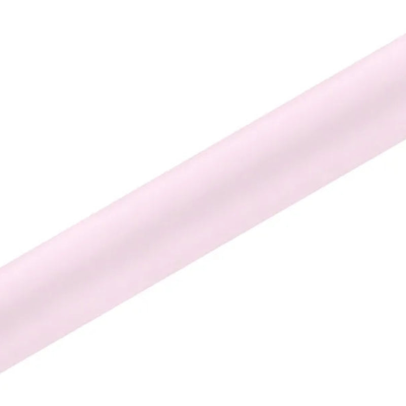 Sart rosa satin bordløber – 36 x 900 cm. Perfekt til romantisk borddækning ved bryllup, dåb eller baby shower.
