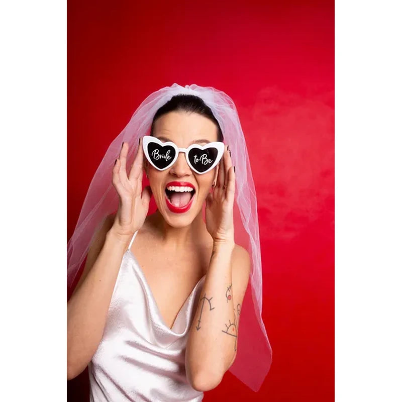 Bride to Be hjertebriller til polterabend