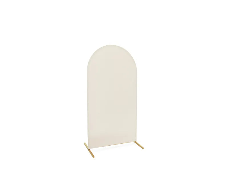 Cappuccino cover til buet backdrop 150 x 80 cm