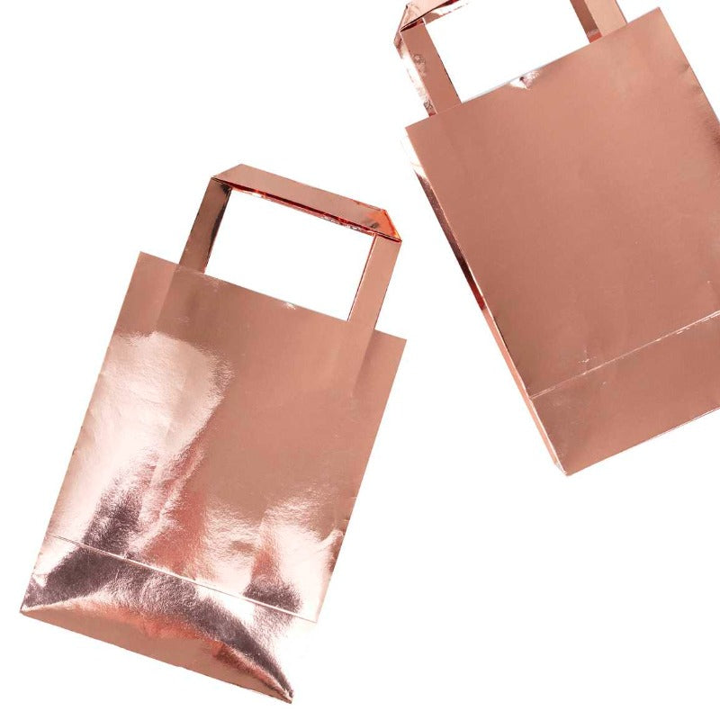 Party Bags Rosa guld