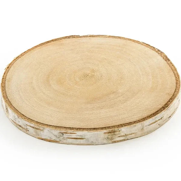 træskiver til dekoration, til jul eller som centerpiece på bordet.
