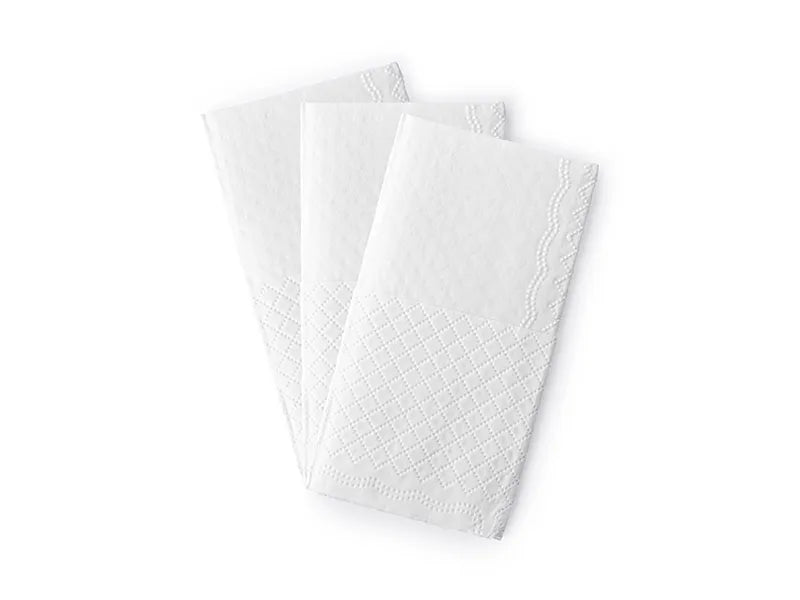 Lomme Servietter “Happy Tears” – Sølv (10 stk.)