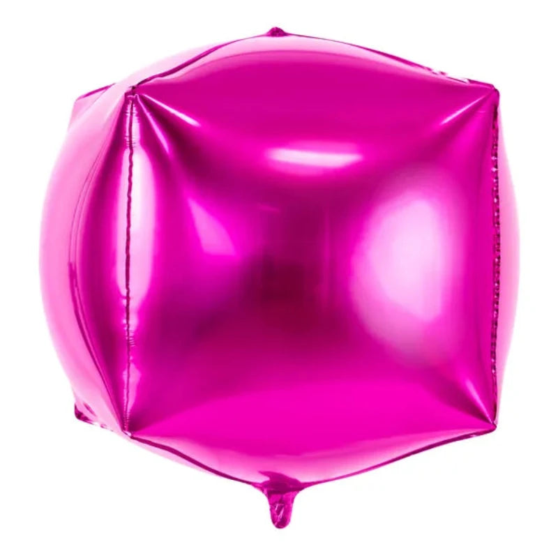 Kube ballon i pink