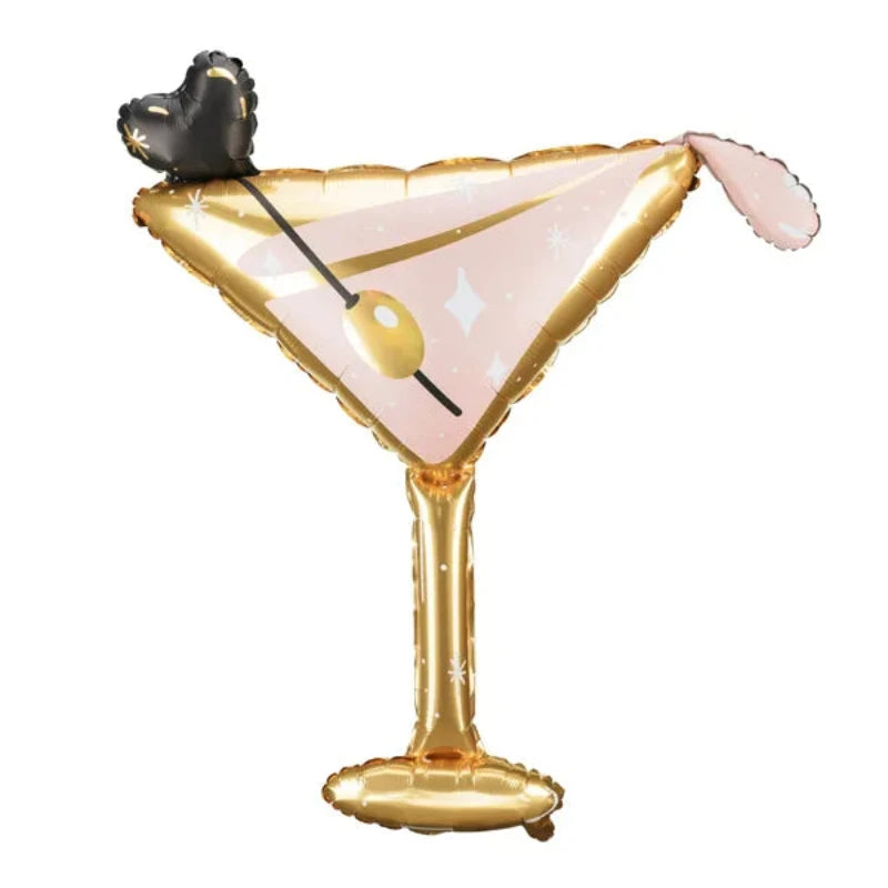 Drinkglas folieballon 
