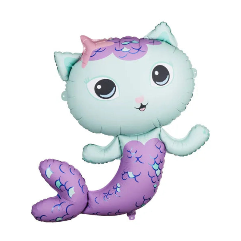 MerCat folieballon – 80 x 82 cm
Stor MerCat folieballon i mix af farver. Kan pustes op med luft eller helium. Perfekt til Gabby’s Dollhouse børnefødselsdag.