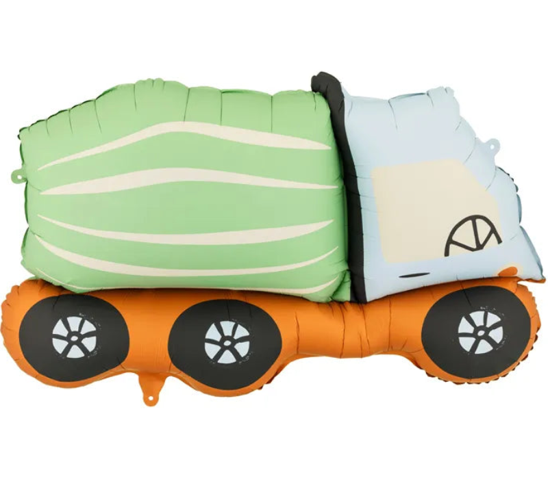 Folieballon betonblander 81 cm

Stor folieballon formet som en betonblander 81 x 48 cm. Perfekt til børnefødselsdag med byggeplads eller maskintema. Oppustes med luft. Sjov ballon til fest og dekoration.
