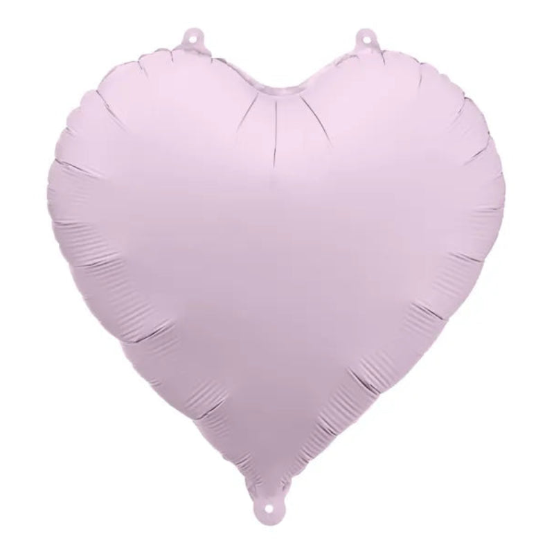 Lilla hjerte folieballon 45 cm

Hjerteformet folieballon i lilla med mat finish. Ca. 45 cm før oppustning. Kan fyldes med luft eller helium. Perfekt til fødselsdag, fest og dekorative ballonbuketter.