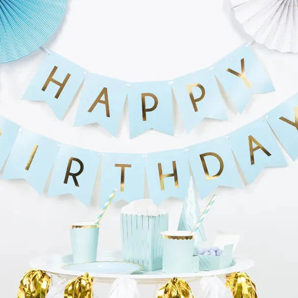 Happy birthday banner
