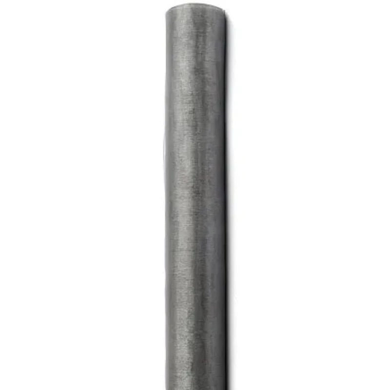 Organza Bordløber/stofrulle  i grå 0.36 x 9 m