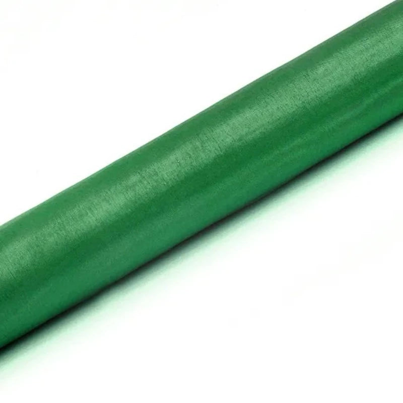 smaragdgrøn bordløber organza