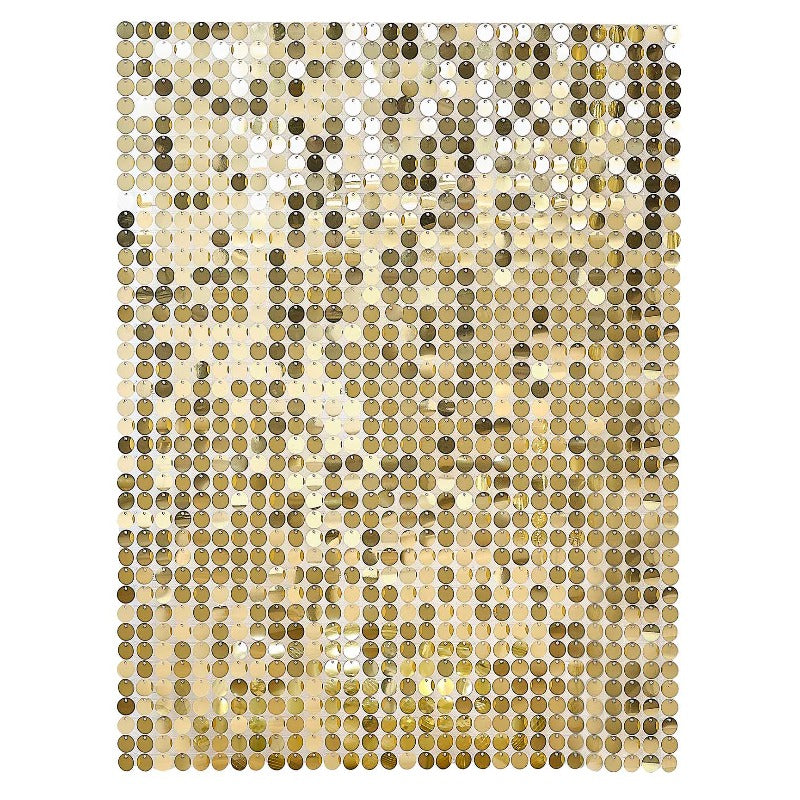 Guld shimmer wall backdrop paneler