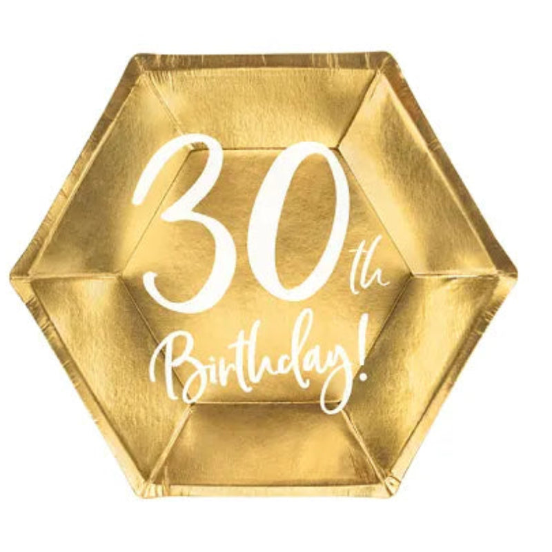 30 års tallerkner