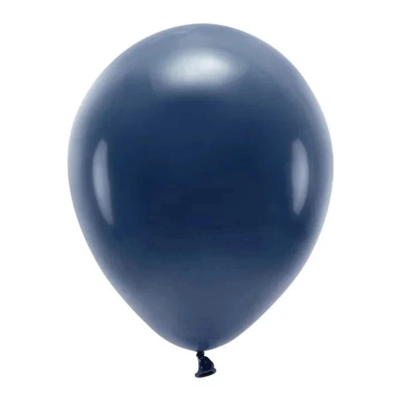 Navyblue balloner 30 cm 10 stk.