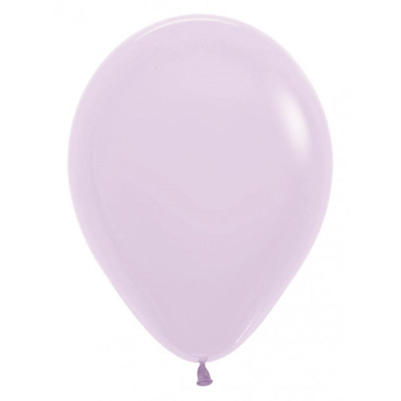 Pastel Matte Lilac balloner 12" – Sempertex latexballoner i lys lilla
Smukke 12" lilla balloner i pastelmat finish fra Sempertex. Fremstillet af 100% naturlatex. Perfekte til festlige dekorationer med helium eller luft.