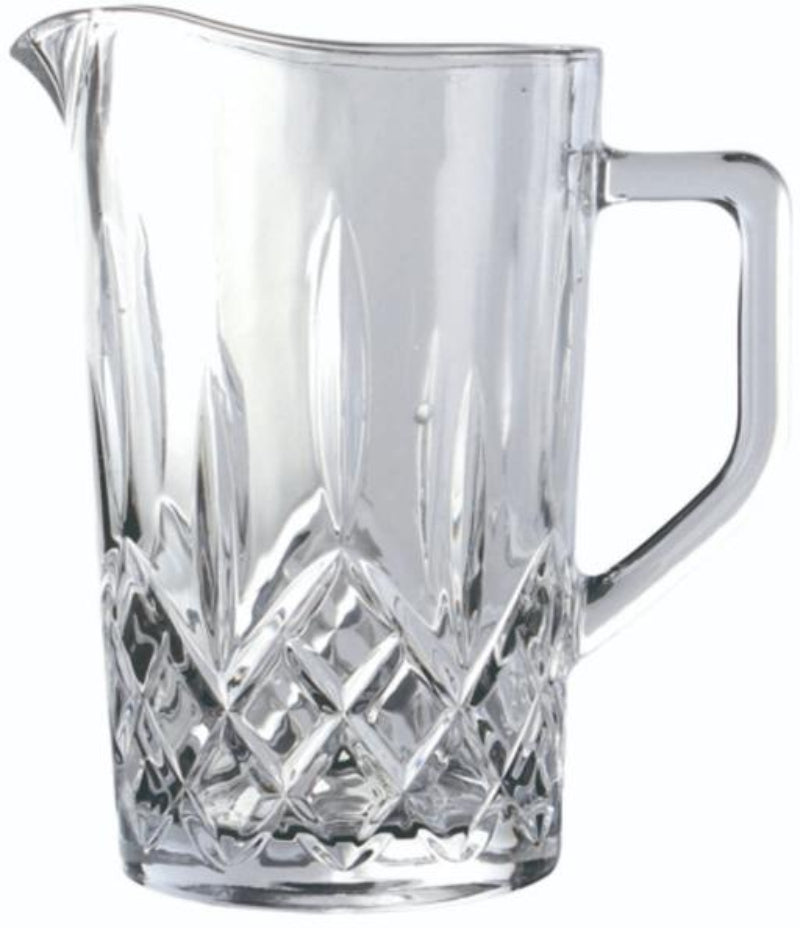 Lej smuk vandkande fra aida Harvey 1,2 L til bryllup, konfirmation og fest. Perfekt til en eksklusiv borddækning. Afhentes eller leveres efter aftale.