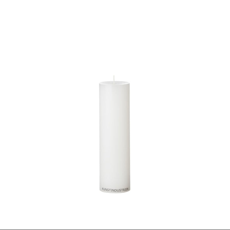 Blok/alterlys 6 × 20 cm – KunstIndustrien | 75 timers brændetid