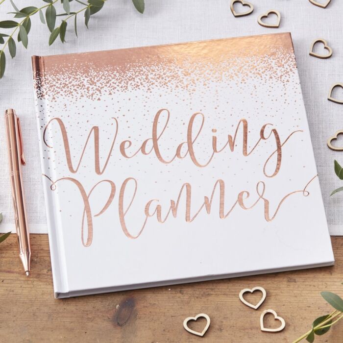 Wedding Planner i Rosa Guld