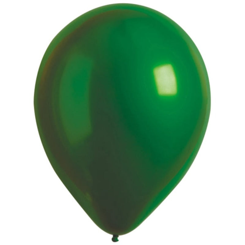 atex balloner Satin luxe grøn 50 stk/ 27, 5 cm