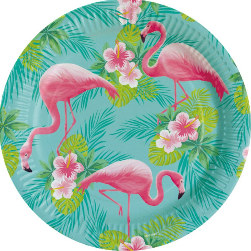 Flamingo tallerkner