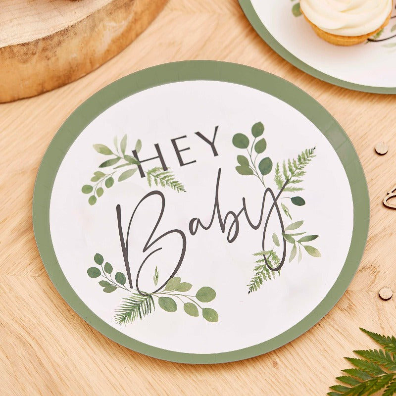 Babyshower Partybox - hey Baby Botanical