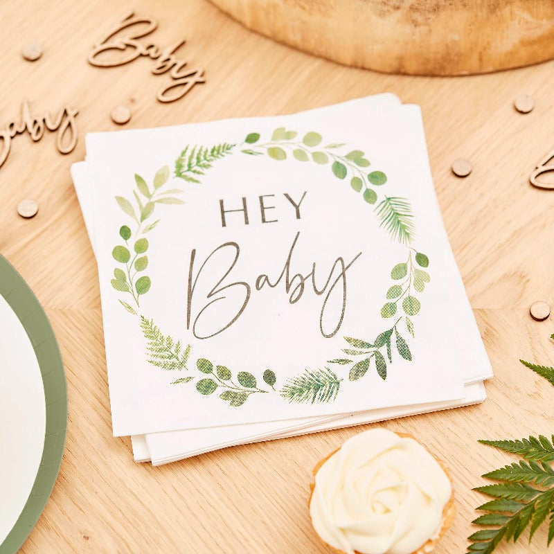 Babyshower Partybox - hey Baby Botanical
