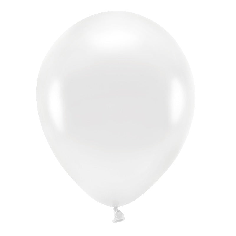 Hvide latex balloner øko