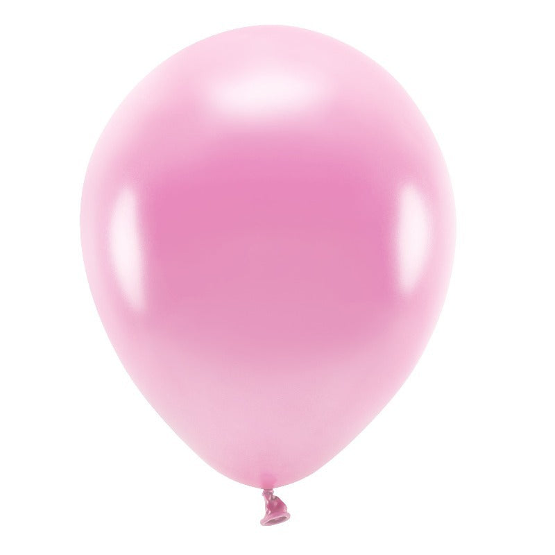 Pink metallic balloner