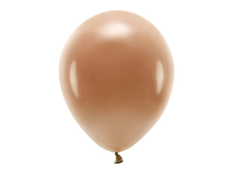 Chokoladebrune pastelfarvede latexballoner* 26 cm/30 cm (10 stk./100 stk.)