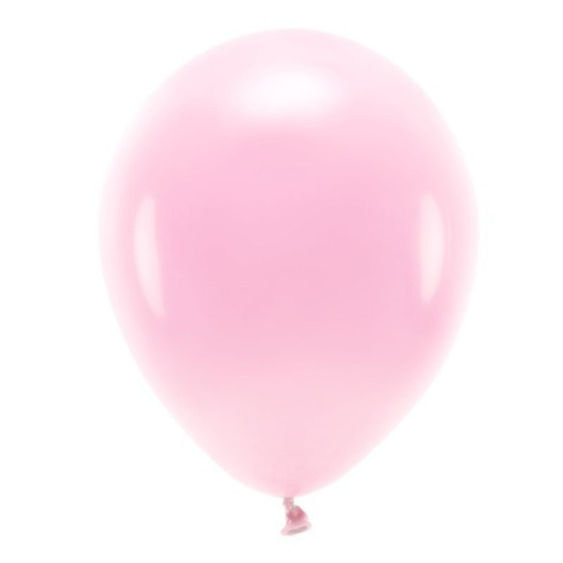 Pastel lyserøde balloner