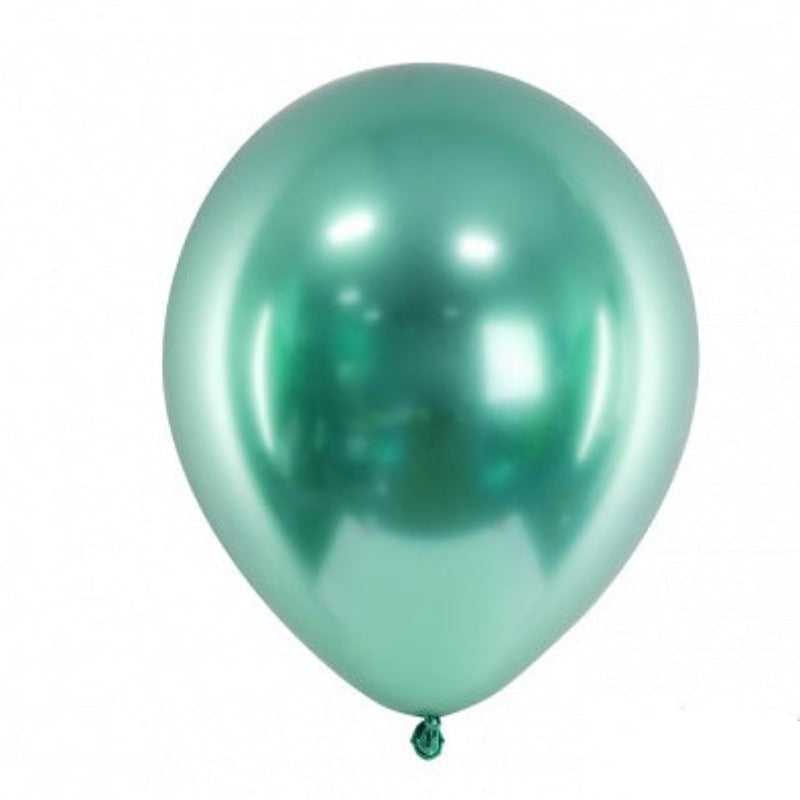 Glossy balloner i grøn