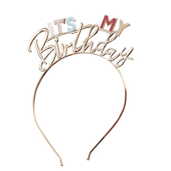It's my birthday hårbøjle