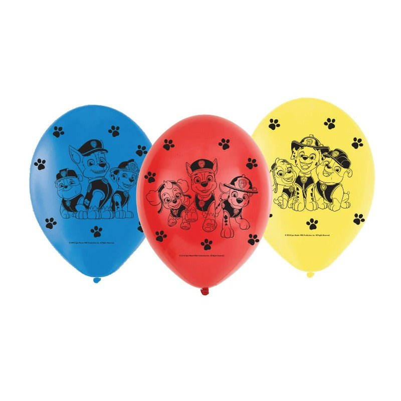 Paw Patrol latex balloner