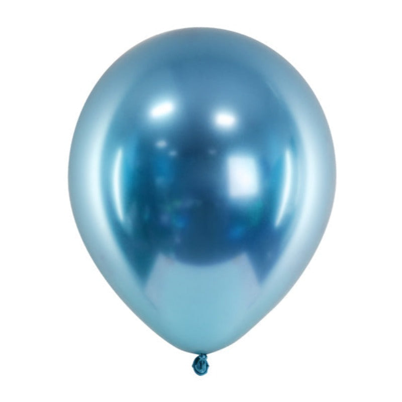 Blå balloner