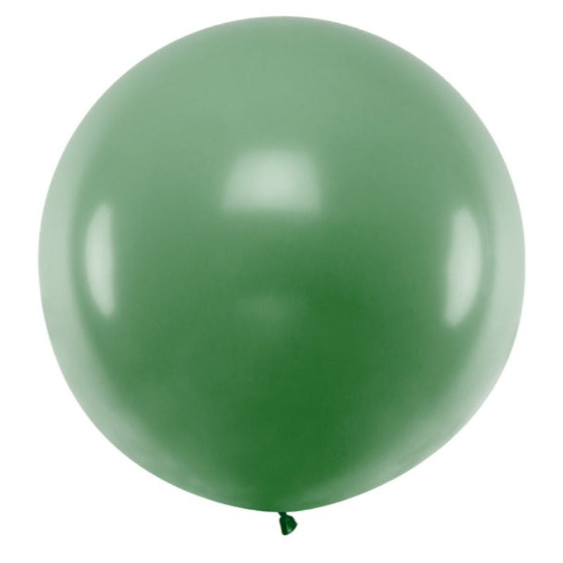Mørkegrøn kæmpeballon