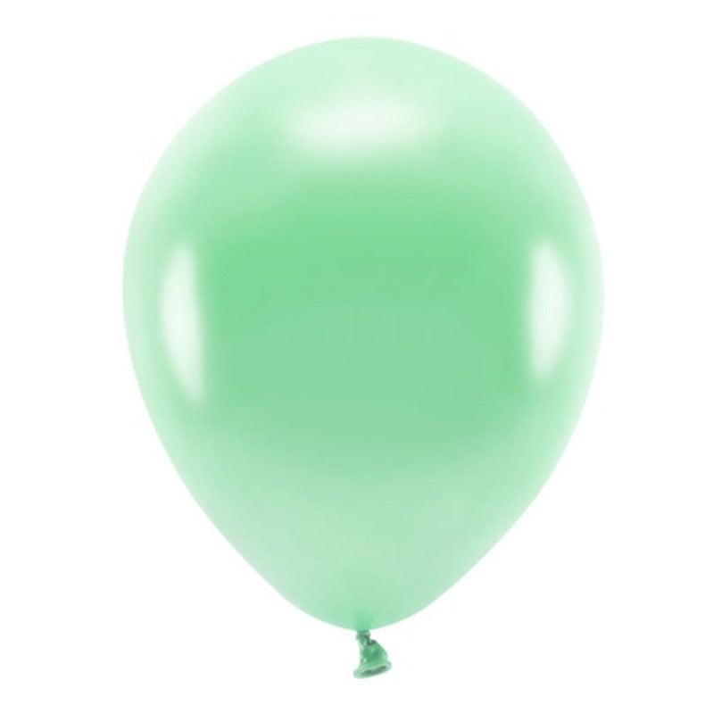 mintgrønne balloner