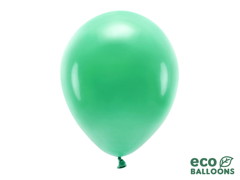 Pastelgrønne økologiske balloner* 26 cm/30 cm (10 stk./100 stk.)