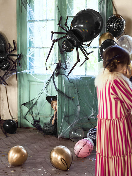 Halloween Edderkop folieballon 60 x 101 cm