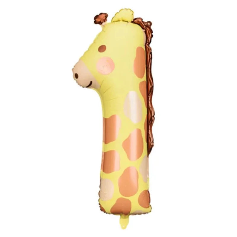 Giraf folieballon 1 tal