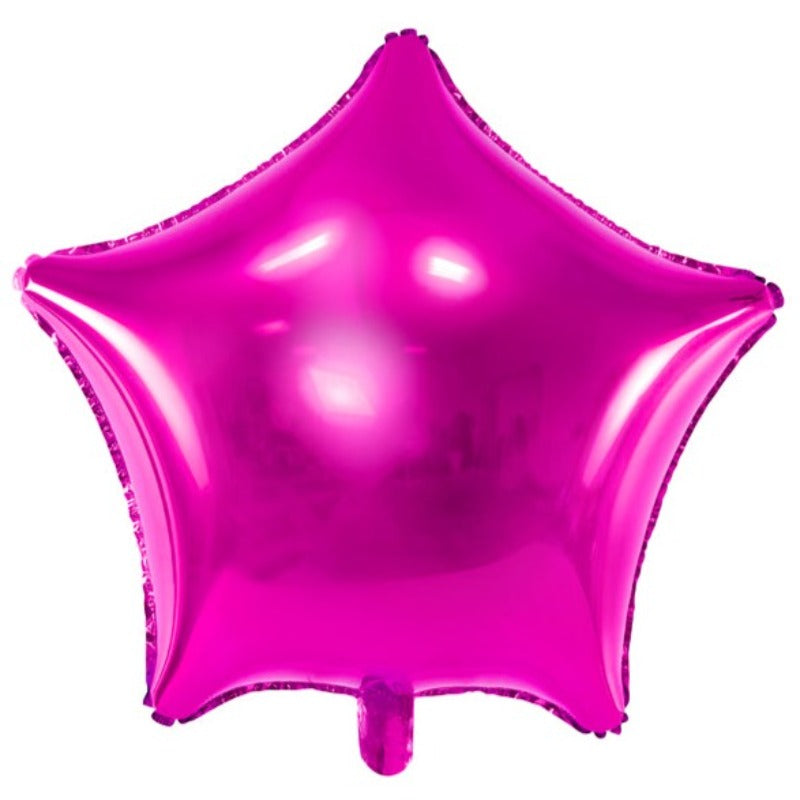 Pink stjerneballon
