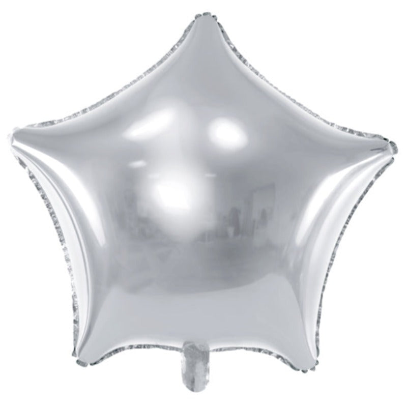 Stjerne sølv ballon