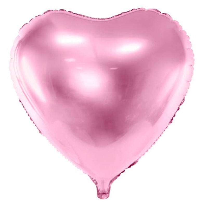 Hjerte ballon lyserød