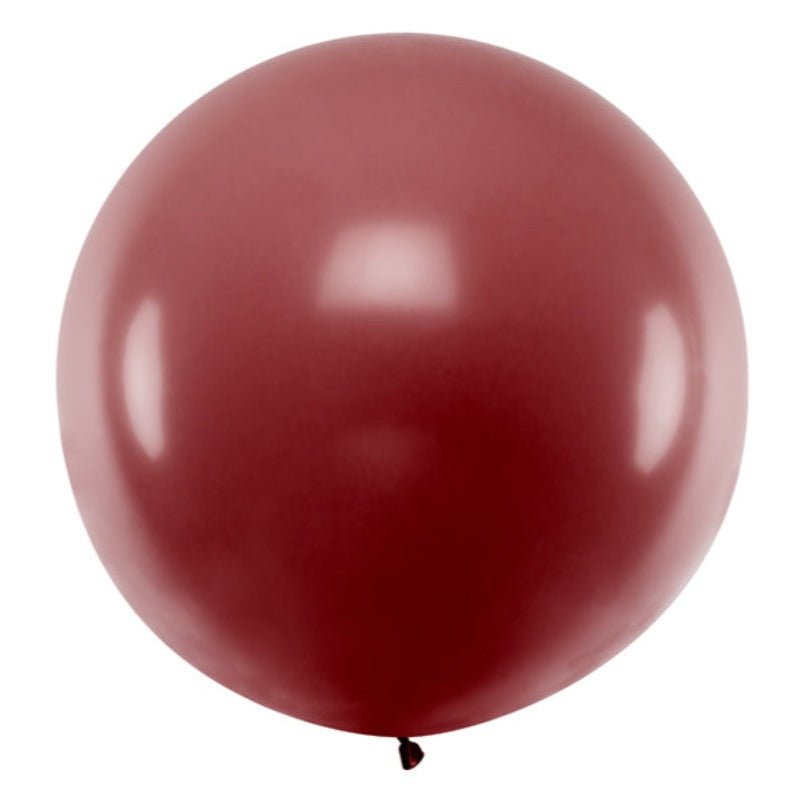 Burgundy kæmpeballon