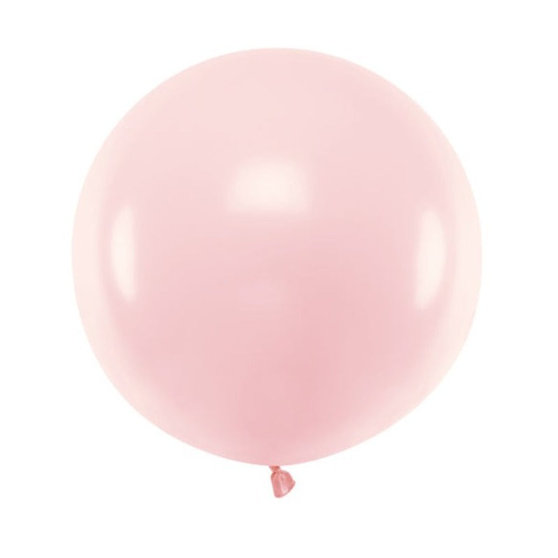 Lyserød kæmpe ballon