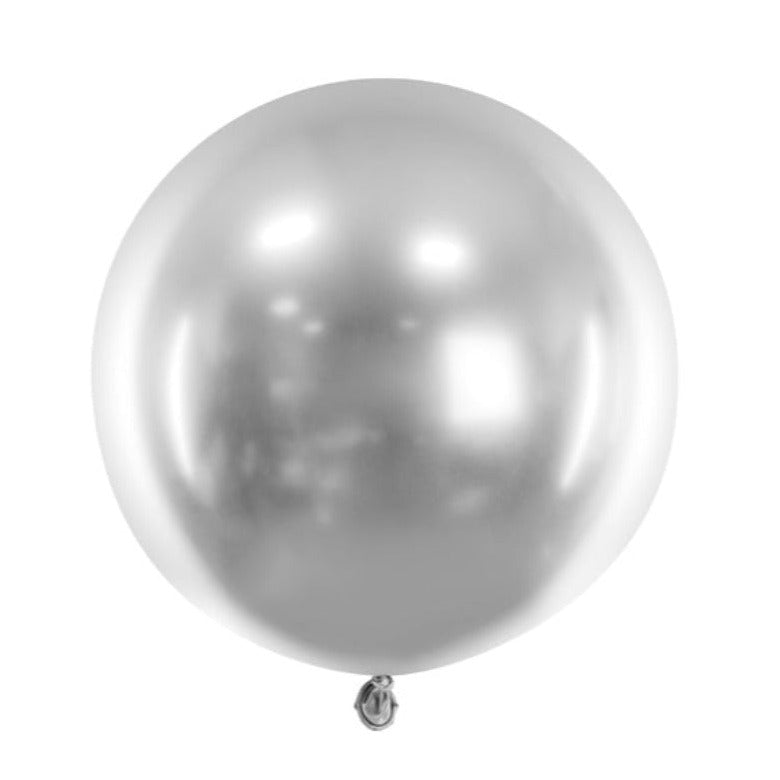 Kæmpe sølv ballon