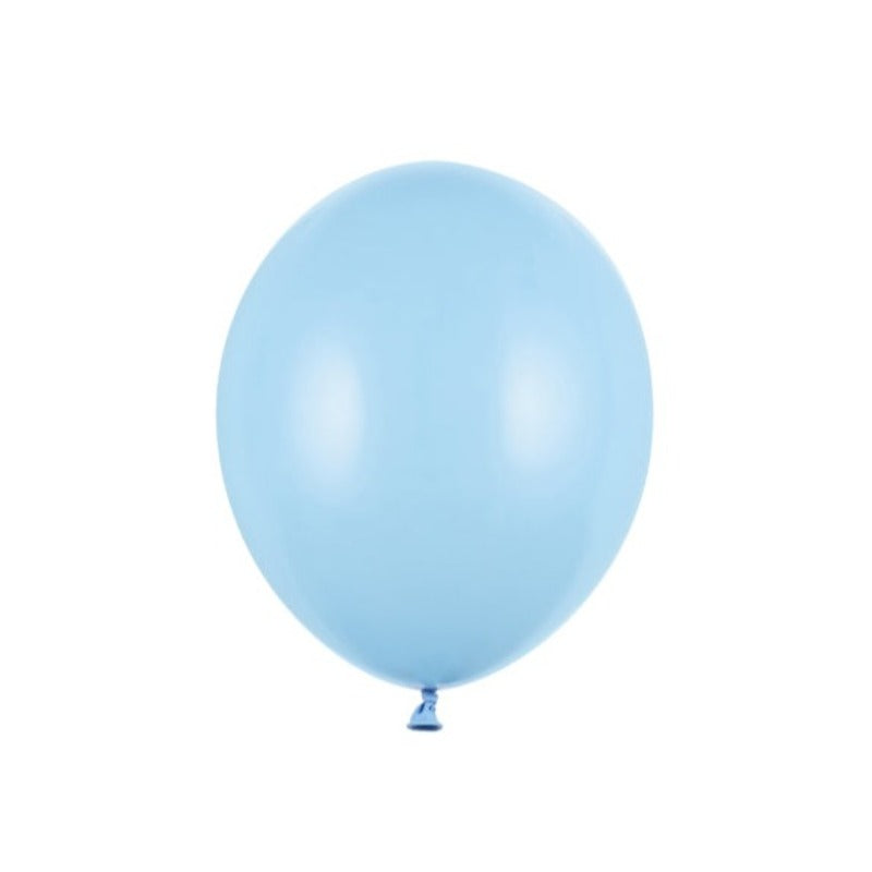 Pastel blå mini balloner