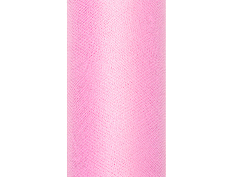 Lyserød tyl (0,15 x 9m)