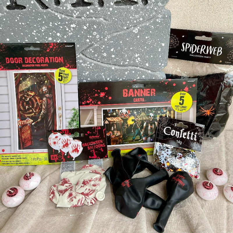 Uhyggelig Halloween festbox